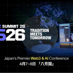 Japan&rsquo;s Web3 Momentum Accelerates: Institutional Adoption, Policy Tailwinds, and Rising Calls for &ldquo;Crypto ETF-ization&rdquo; &mdash; TEAMZ Web3 / AI Summit 2026 Confirms High-Profile Political Speakers as Title Sponsor Slots Sell Out